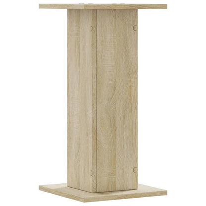 Supporti Altoparlanti 2 pz Rovere 30x30x40 cm in Multistrato - homemem39