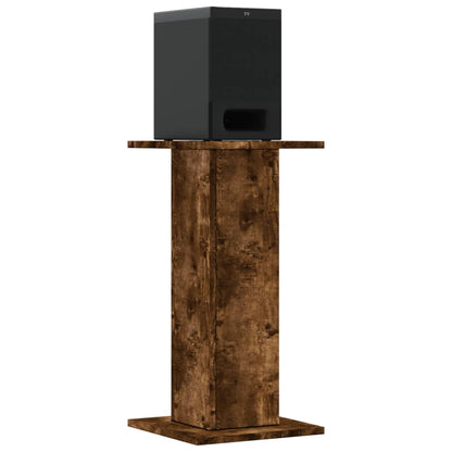 Supporti Altoparlanti 2 pz Rovere 30x30x40 cm Legno Multistrato - homemem39