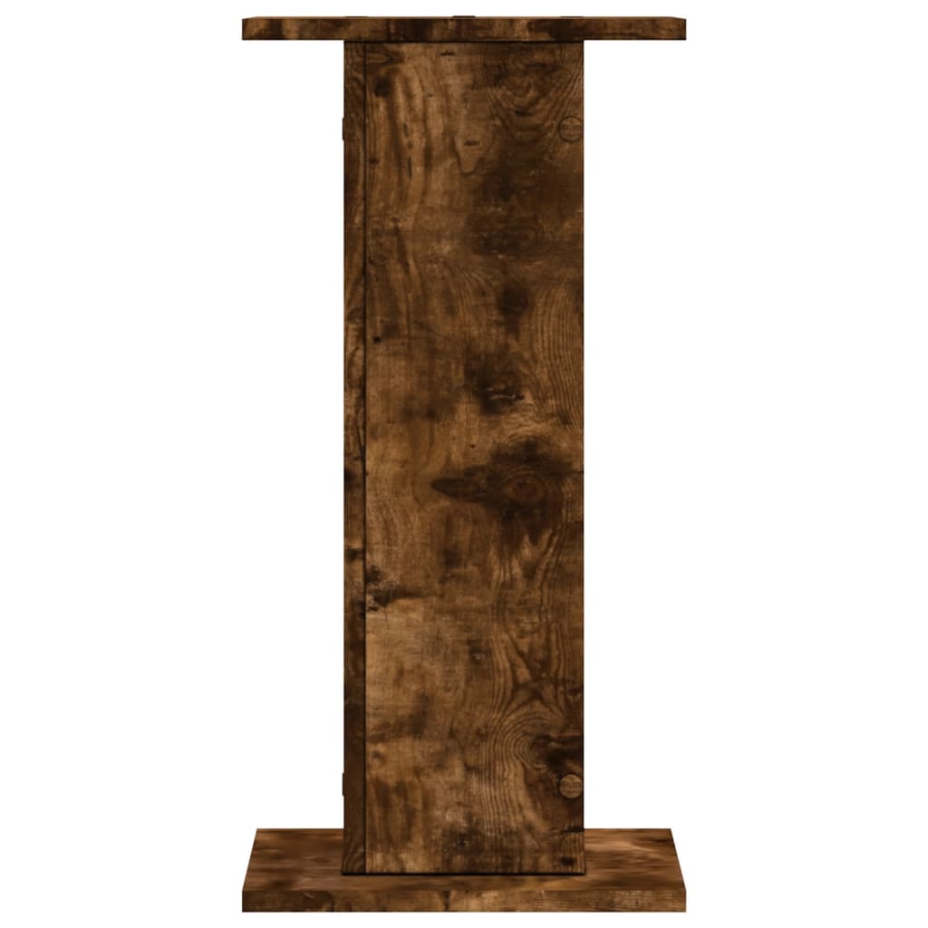 Supporti Altoparlanti 2 pz Rovere 30x30x40 cm Legno Multistrato - homemem39