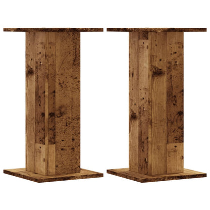 Supporti Altoparlanti 2 pz Legno 30x30x60 cm Legno Multistrato - homemem39