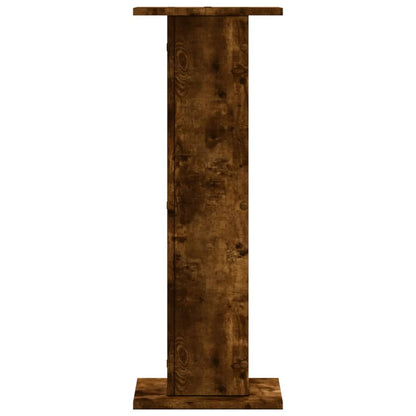 Supporti Altoparlanti 2 pz Rovere 30x30x80 cm Legno Multistrato - homemem39