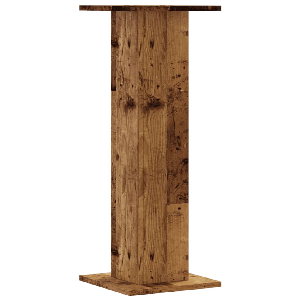 Supporti Altoparlanti 2 pz Legno 30x30x80 cm Legno Multistrato - homemem39
