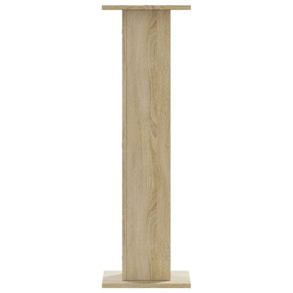 Supporti Altoparlanti 2 pz Rovere 30x30x95 cm in Multistrato - homemem39