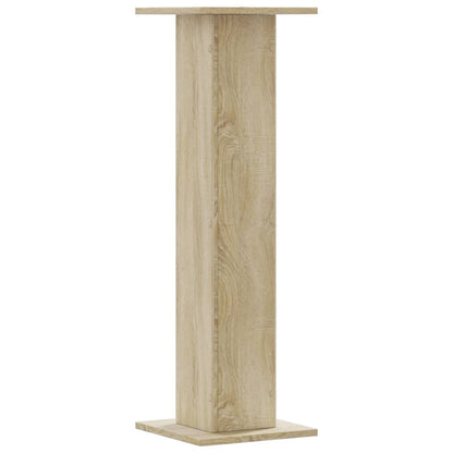 Supporti Altoparlanti 2 pz Rovere 30x30x95 cm in Multistrato - homemem39