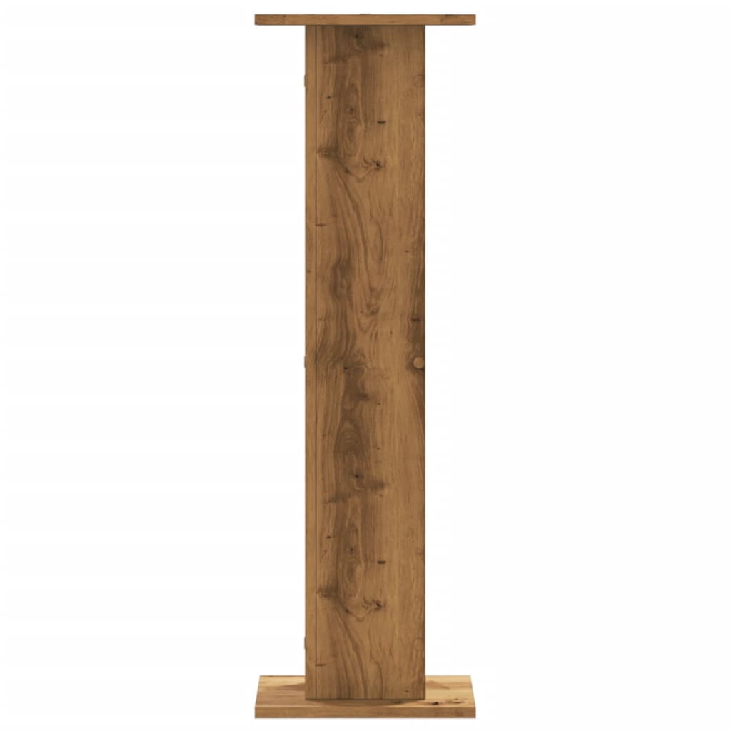 Supporti Altoparlanti 2 pz Rovere 30x30x95 cm in Multistrato - homemem39