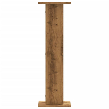 Supporti Altoparlanti 2 pz Rovere 30x30x95 cm in Multistrato - homemem39