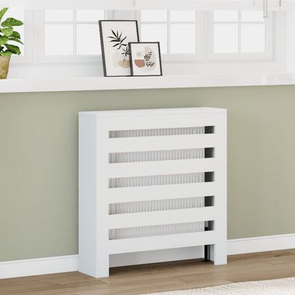 Copertura Termosifone Bianca 78x20x82 cm Legno Multistrato - homemem39