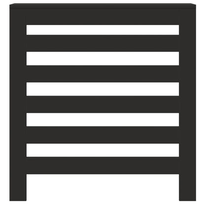 Copertura Termosifone Nera 78x20x82 cm Legno Multistrato