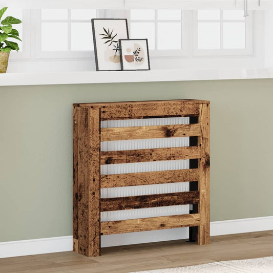 Copertura Termosifone Legno Antico 78x20x82cm Legno Multistrato - homemem39