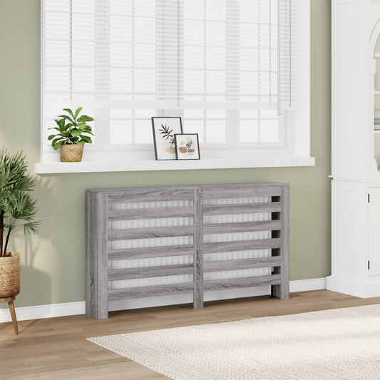 Copertura Termosifone Grigio Sonoma 149x20x82 Legno Multistrato - homemem39