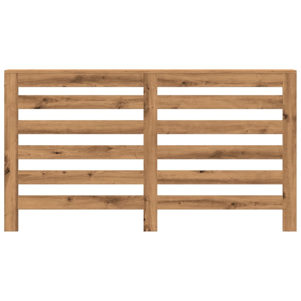 Copertura Termosifone Rovere Artigianale 149x20x82cm in Legno - homemem39