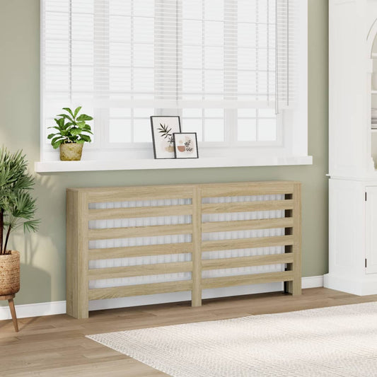 Copertura Termosifone Rovere 175x20x82 cm in Legno Multistrato - homemem39