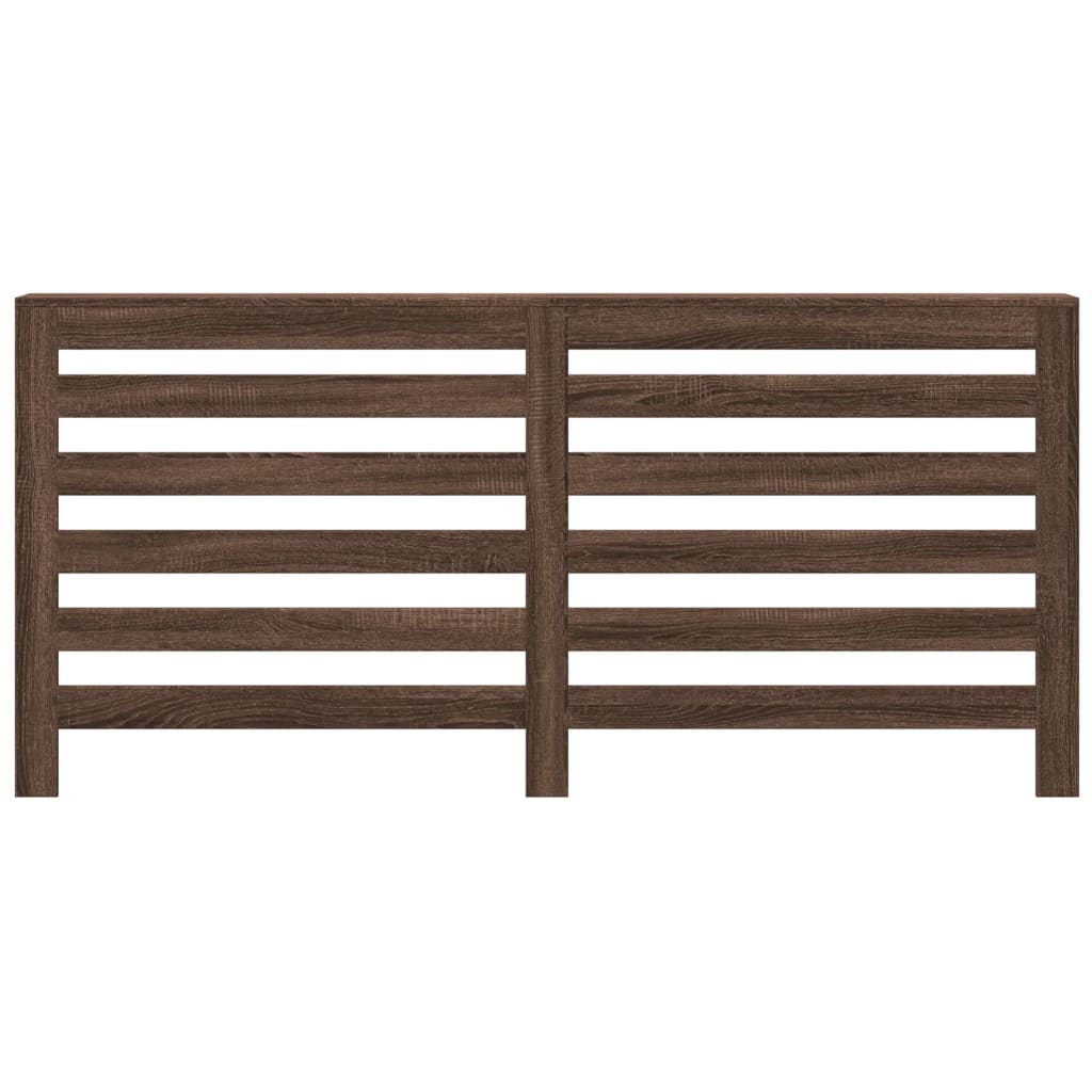 Copertura Termosifone Rovere Marrone 175x20x82cm in Multistrato - homemem39