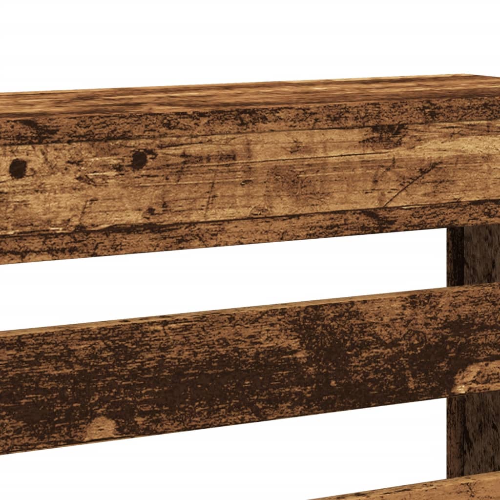 Copertura Termosifone Legno Antico 175x20x82 cm in Multistrato - homemem39