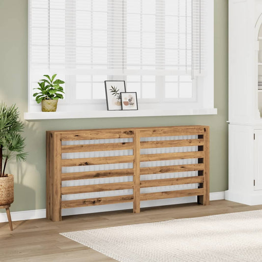 Copertura Termosifone Rovere 175x20x82 cm in Legno Multistrato - homemem39