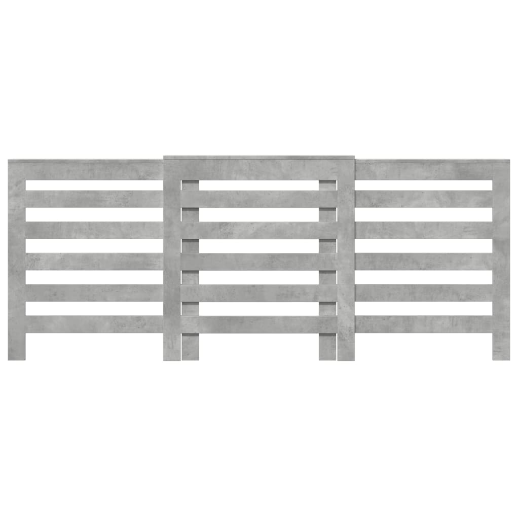 Copertura Termosifone Grigio Cemento 205x21,5x83,5 Multistrato - homemem39