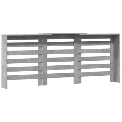 Copertura Termosifone Grigio Cemento 205x21,5x83,5 Multistrato - homemem39