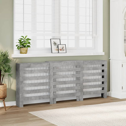 Copertura Termosifone Grigio Cemento 205x21,5x83,5 Multistrato - homemem39