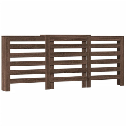 Copertura Termosifone Rovere Marrone 205x21,5x83,5 Multistrato - homemem39