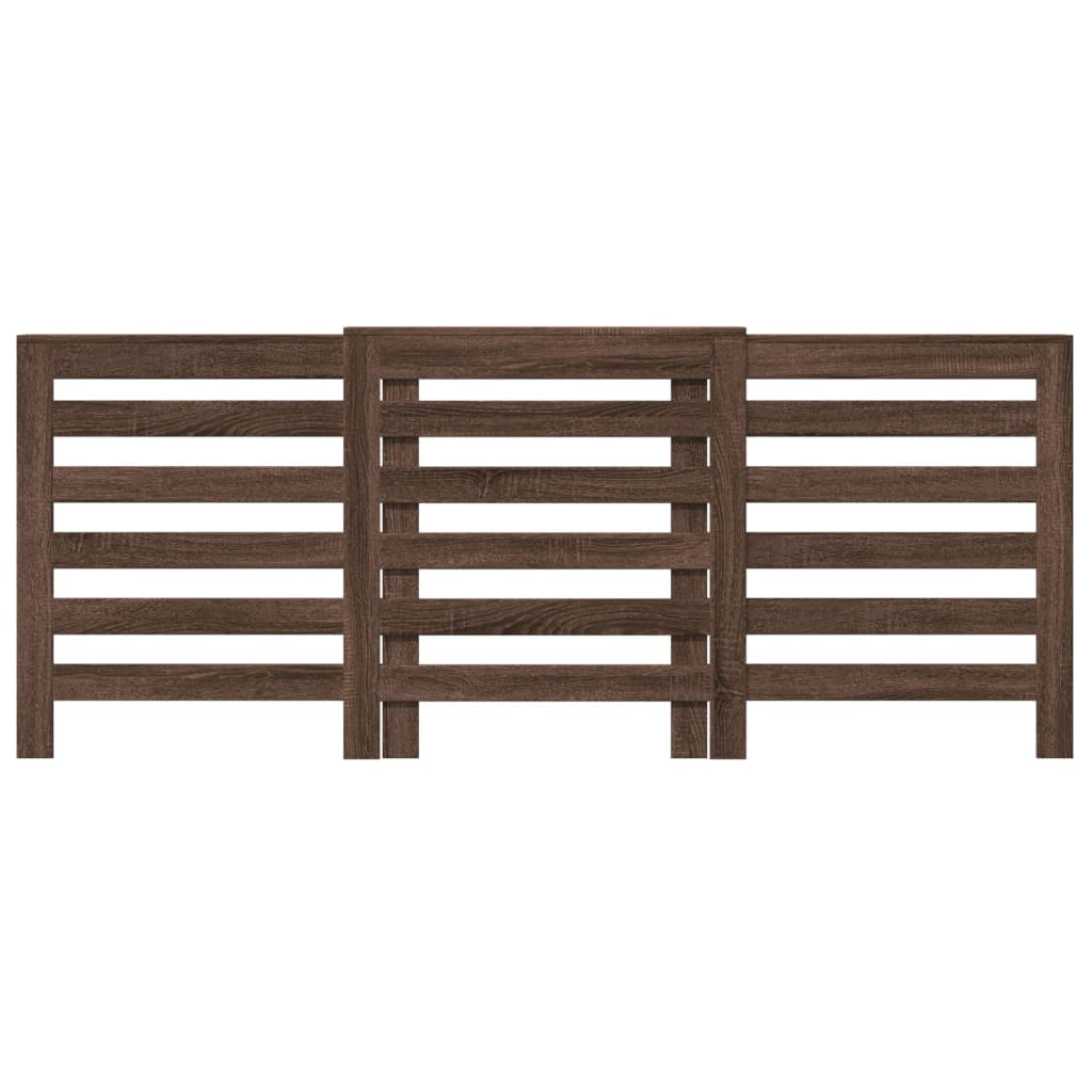 Copertura Termosifone Rovere Marrone 205x21,5x83,5 Multistrato - homemem39