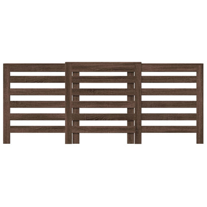 Copertura Termosifone Rovere Marrone 205x21,5x83,5 Multistrato - homemem39