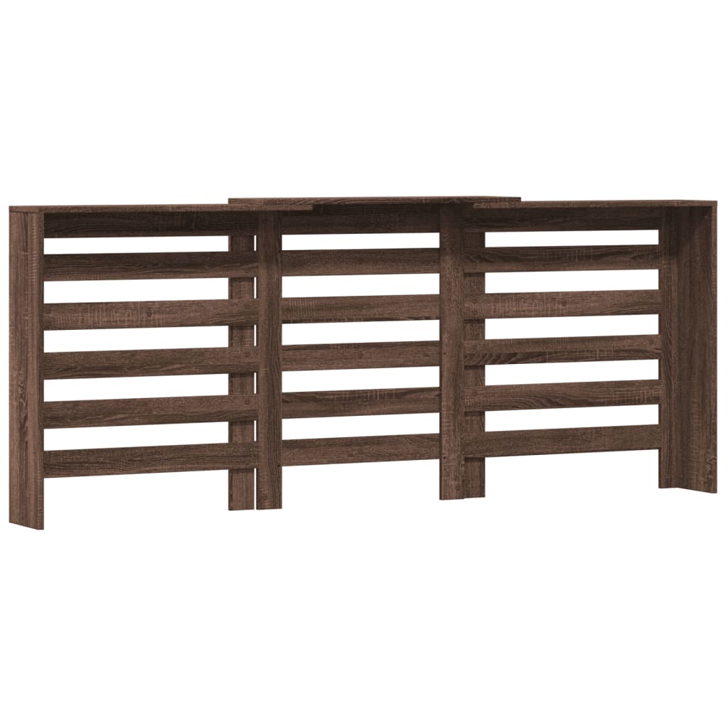 Copertura Termosifone Rovere Marrone 205x21,5x83,5 Multistrato - homemem39