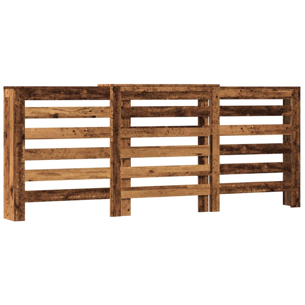 Copertura Termosifone Legno Antico 205x21,5x83,5 cm Multistrato - homemem39