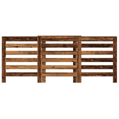 Copertura Termosifone Legno Antico 205x21,5x83,5 cm Multistrato - homemem39