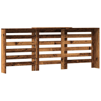 Copertura Termosifone Legno Antico 205x21,5x83,5 cm Multistrato - homemem39
