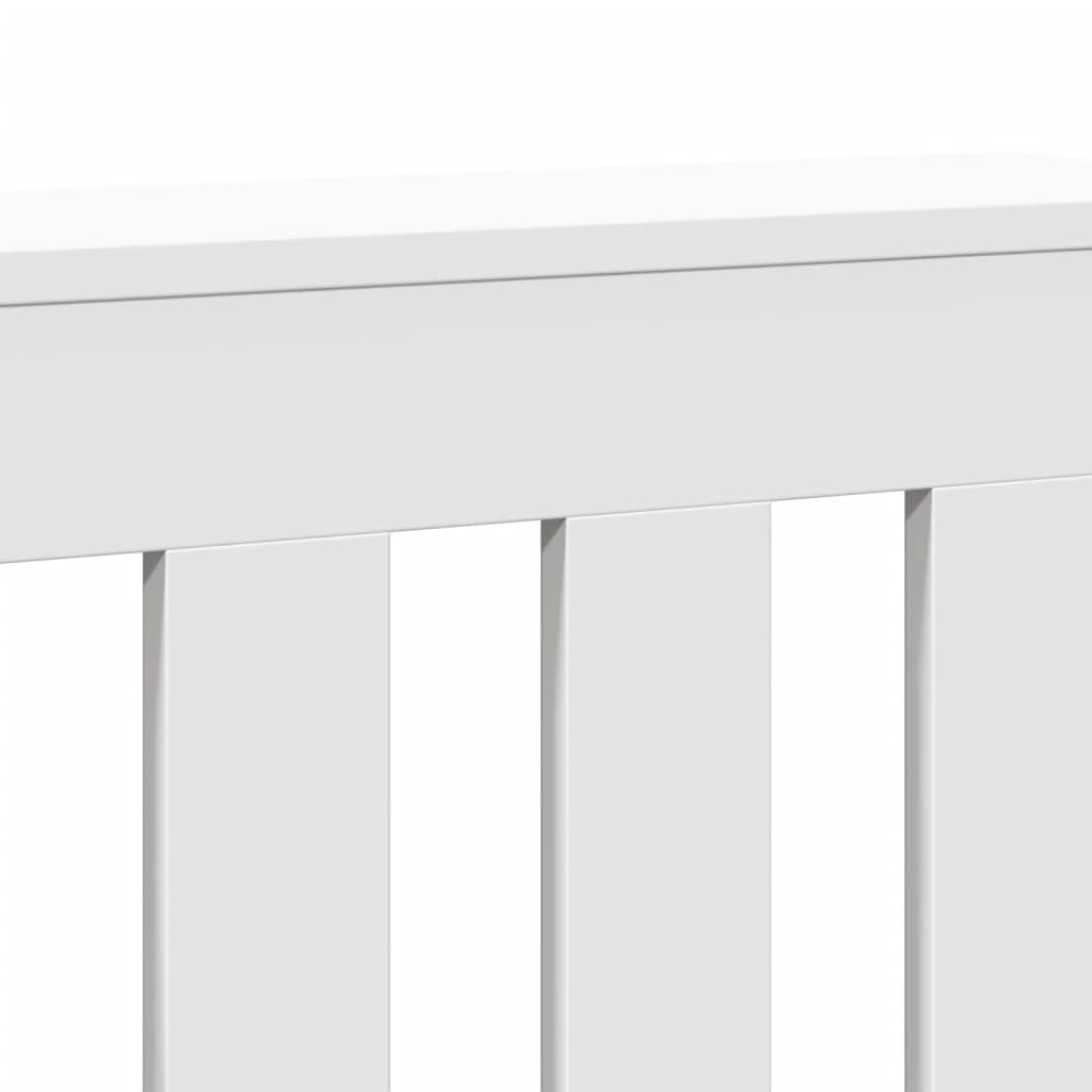 Copertura Termosifone Bianca 78x20x82 cm Legno Multistrato - homemem39