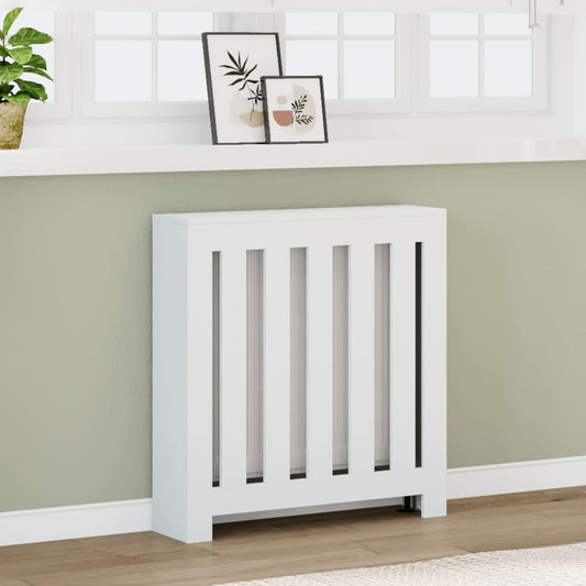 Copertura Termosifone Bianca 78x20x82 cm Legno Multistrato - homemem39