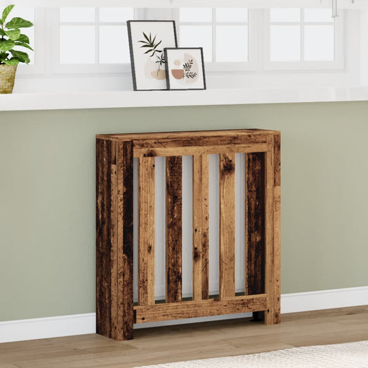 Copertura Termosifone Legno Antico 78x20x82cm Legno Multistrato - homemem39