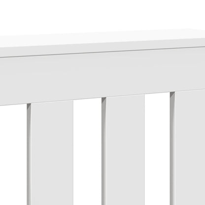 Copertura Termosifone Bianca 104x20x82 cm in Legno Multistrato - homemem39
