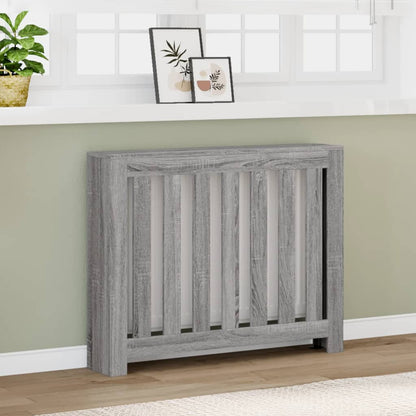 Copertura Termosifone Grigio Sonoma 104x20x82 Legno Multistrato - homemem39