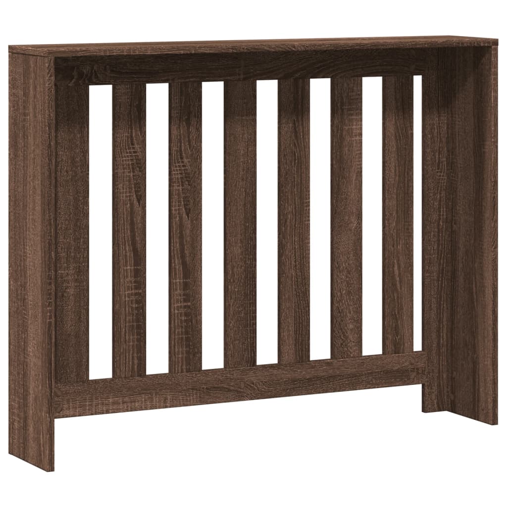 Copertura Termosifone Rovere Marrone 104x20x82cm in Multistrato - homemem39