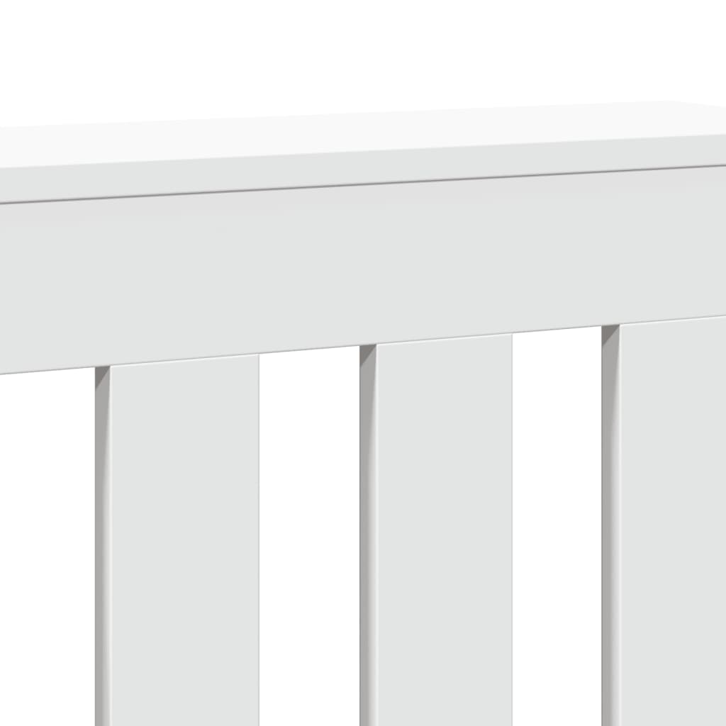 Copertura Termosifone Bianca 149x20x82 cm Legno Multistrato - homemem39