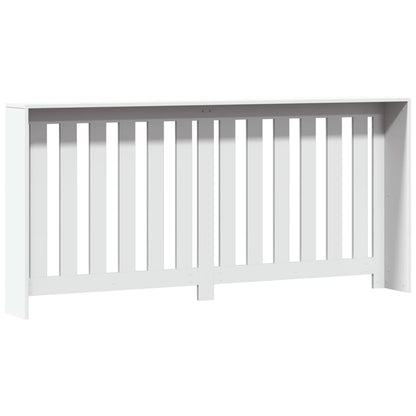 Copertura Termosifone Bianca 175x20x82 cm in Legno Multistrato - homemem39