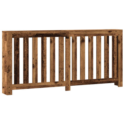 Copertura Termosifone Legno Antico 175x20x82 cm in Multistrato - homemem39