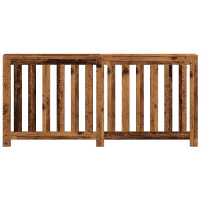 Copertura Termosifone Legno Antico 175x20x82 cm in Multistrato - homemem39