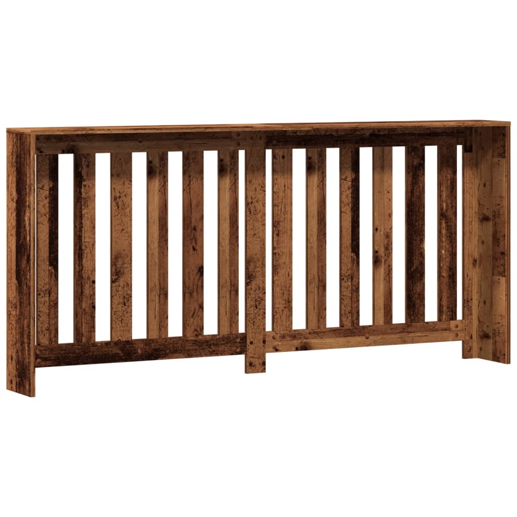 Copertura Termosifone Legno Antico 175x20x82 cm in Multistrato - homemem39