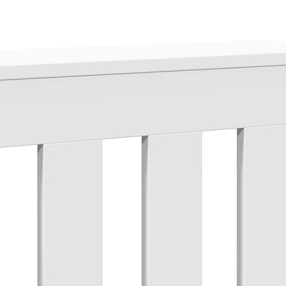 Copertura Termosifone Bianca 205x21,5x83,5 cm Legno Multistrato - homemem39