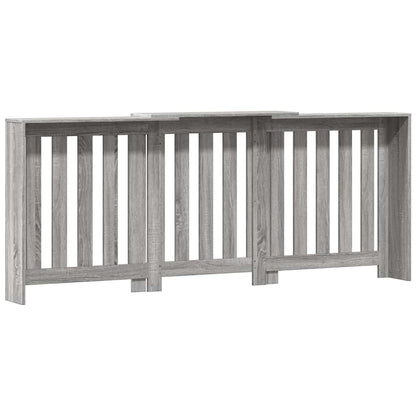 Copertura Termosifone Grigio Sonoma 205x21,5x83,5cm Multistrato - homemem39