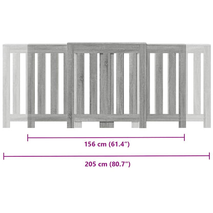 Copertura Termosifone Grigio Sonoma 205x21,5x83,5cm Multistrato - homemem39
