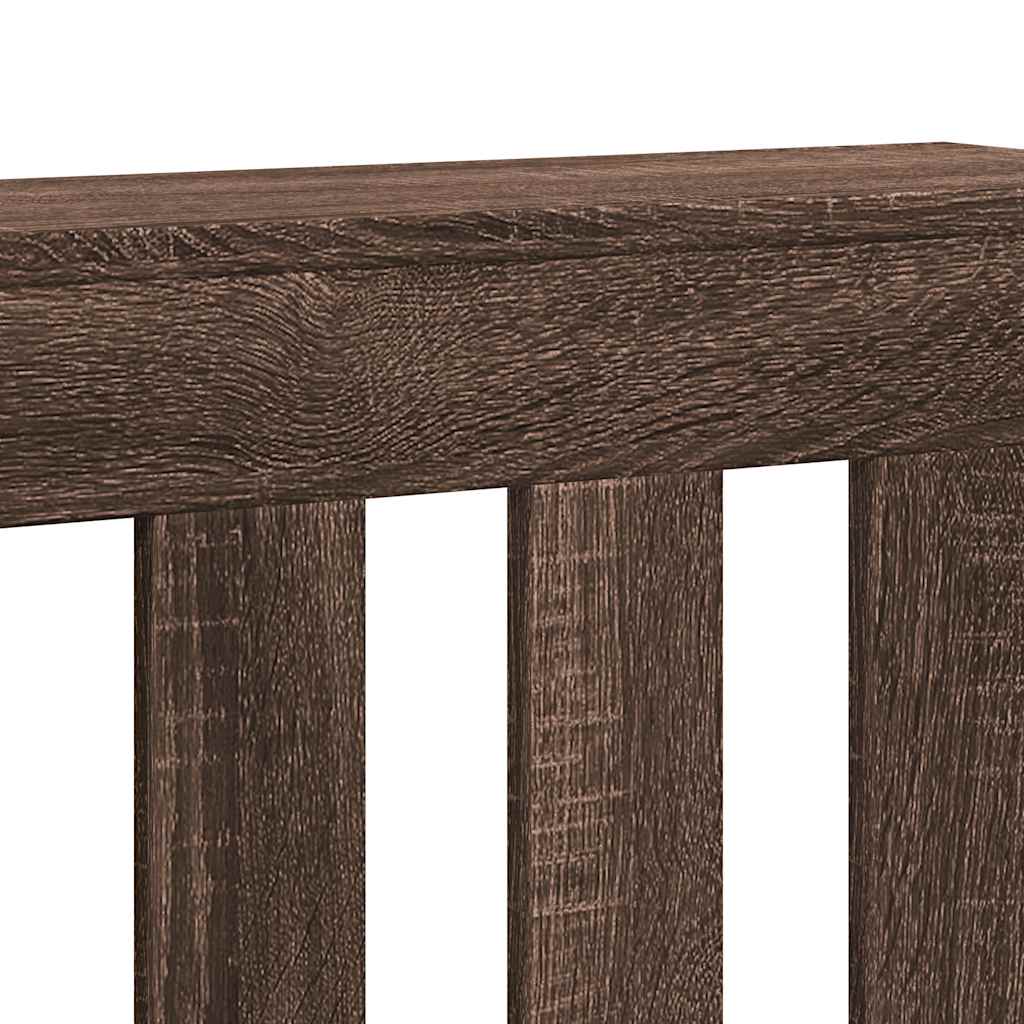 Copertura Termosifone Rovere Marrone 205x21,5x83,5 Multistrato - homemem39
