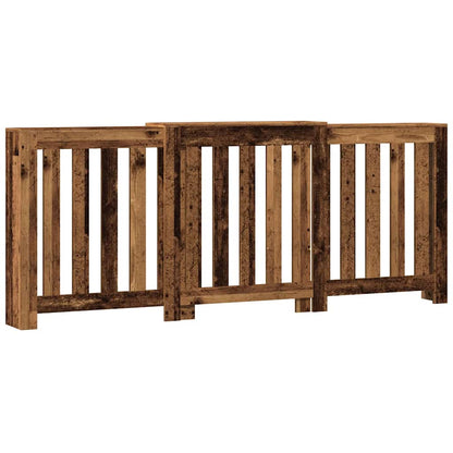 Copertura Termosifone Legno Antico 205x21,5x83,5 cm Multistrato - homemem39