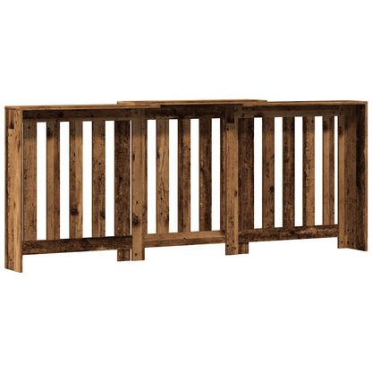 Copertura Termosifone Legno Antico 205x21,5x83,5 cm Multistrato - homemem39