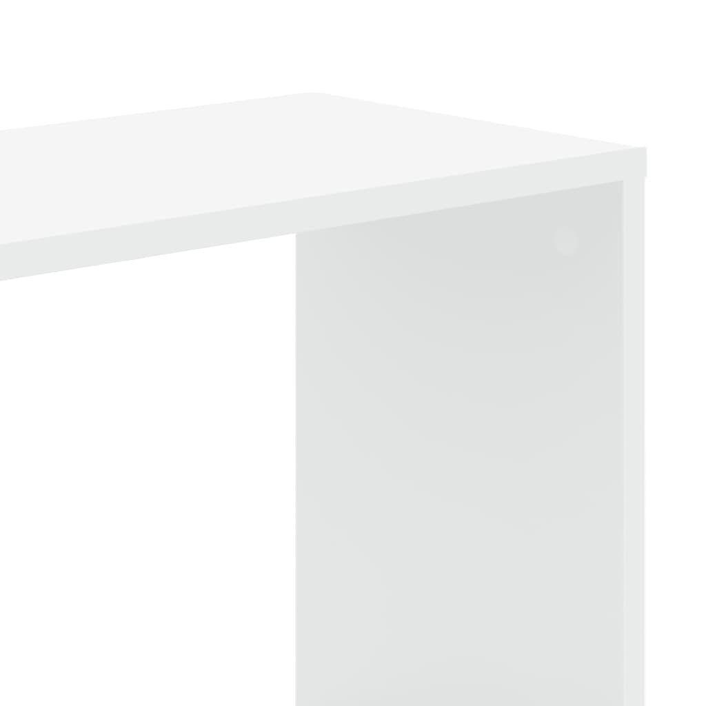 Libreria 5 Ripiani Bianca 80,5x23,5x162,5cm Legno Multistrato | homemem39
