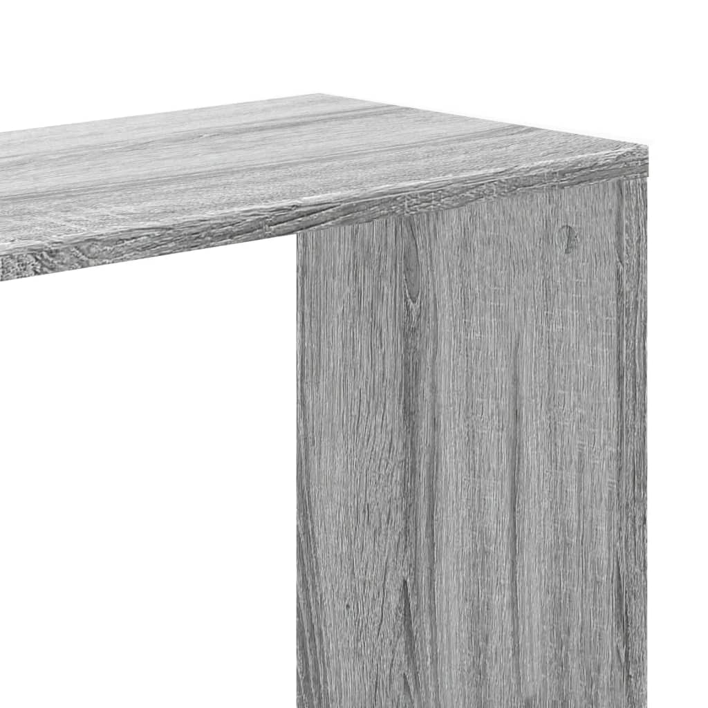 Libreria 5 Ripiani Grigio Sonoma 80,5x23,5x162,5cm Multistrato | homemem39