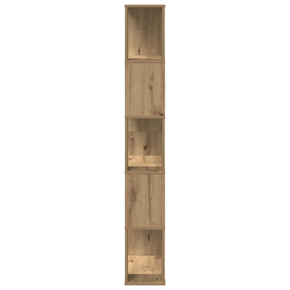 Libreria 5 Piani Rovere Artigianale 80,5x23,5x162,5 Multistrato | homemem39