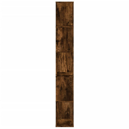 Libreria 5Ripiani Rovere Fumo 45x23,5x162,5cm Legno Multistrato | homemem39